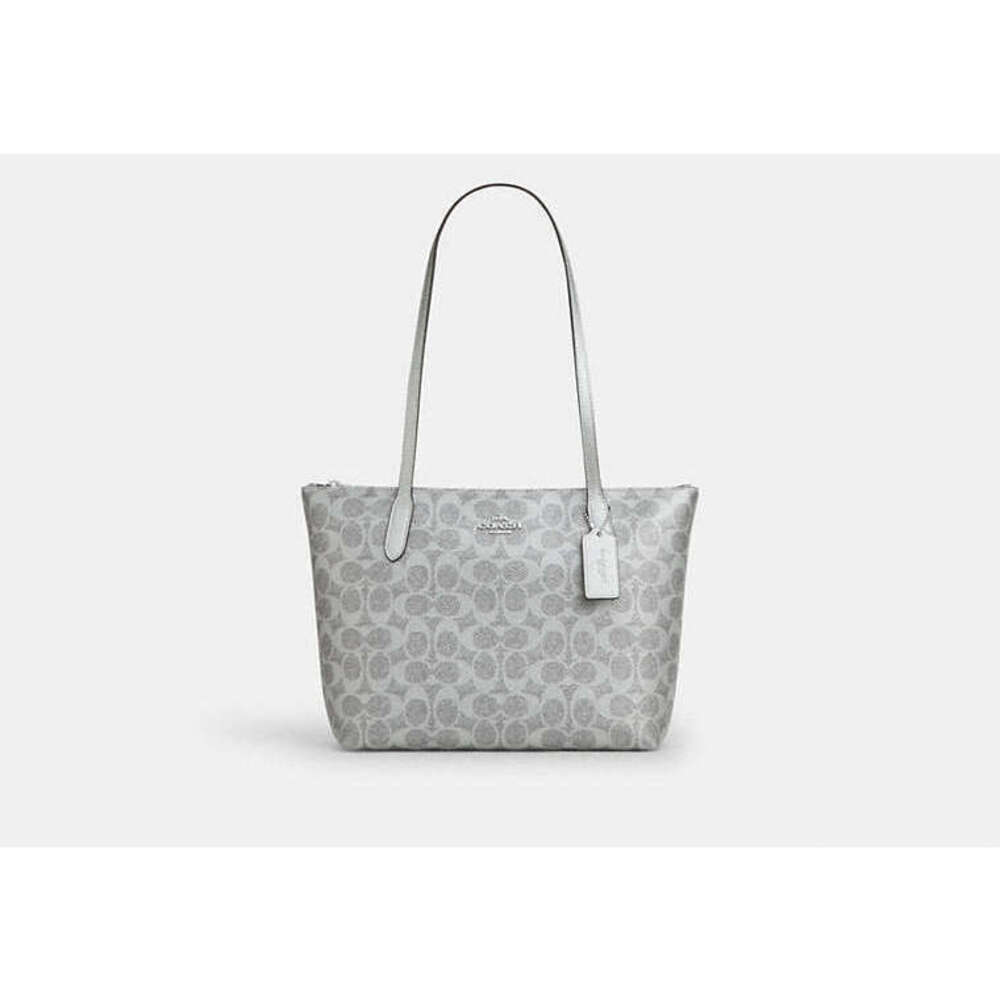 Fiona Zip Tote Bag In Signature Canvas